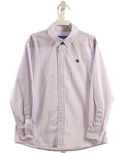 J. BAILEY  LT BLUE  PLAID  DRESS SHIRT