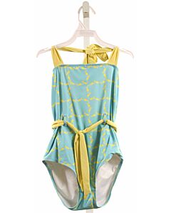 THE BEAUFORT BONNET COMPANY  AQUA    1-PIECE SWIMSUIT