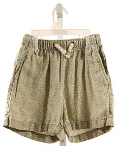 CREWCUTS  YELLOW LINEN FLORAL  SHORTS