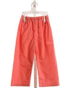NO TAG  RED  GINGHAM  PANTS