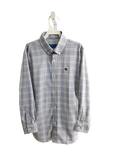 J. BAILEY  BLUE  PLAID  DRESS SHIRT