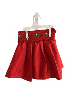 BELLA BLISS  RED TAFFETA   SKIRT