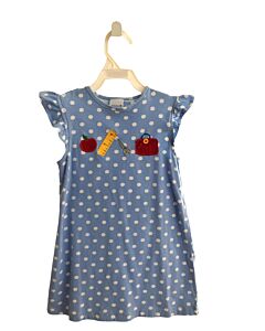 BAILEY BOYS  BLUE    KNIT DRESS