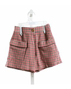 MAYORAL  HOT PINK  WINDOWPANE  SHORTS