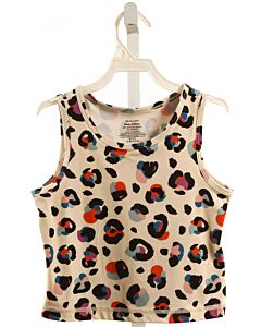 HANNA ANDERSSON  BLACK  PRINT  KNIT TANK