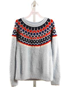 HANNA ANDERSSON  LT BLUE FLEECE   SWEATER