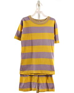 HANNA ANDERSSON  YELLOW  STRIPED  LOUNGEWEAR