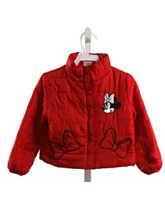 DISNEY  RED   APPLIQUED OUTERWEAR