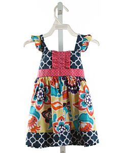 STELLYBELLY  MULTI-COLOR  FLORAL  DRESS