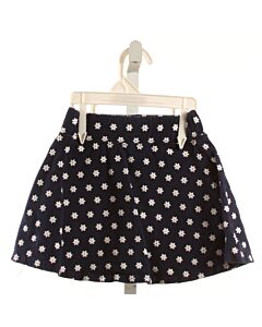 STAV COLLECTION  NAVY  FLORAL  SKORT