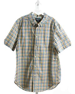 RALPH LAUREN  YELLOW  PLAID  DRESS SHIRT