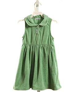 MINNOW  GREEN TERRY CLOTH   KNIT DRESS
