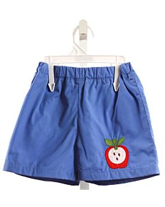 THE BEAUFORT BONNET COMPANY  BLUE   APPLIQUED SHORTS