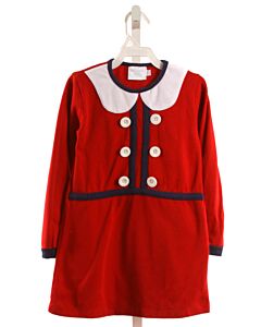 LITTLE ENGLISH  RED    KNIT DRESS