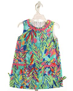 LILLY PULITZER  MULTI-COLOR  FLORAL PRINTED DESIGN DRESS