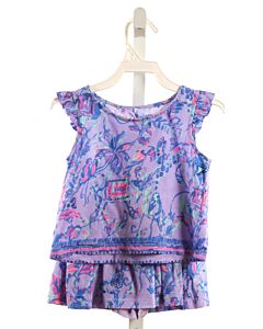 LILLY PULITZER  LAVENDER KNIT  PRINTED DESIGN 2-PIECE OUTFIT