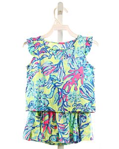 LILLY PULITZER  MULTI-COLOR KNIT  PRINTED DESIGN 2-PIECE OUTFIT