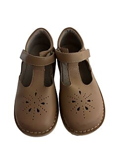 L'AMOUR BROWN MARY JANES  *EUC SIZE TODDLER 13