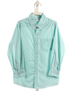 REMEMBER NGUYEN  AQUA  GINGHAM  DRESS SHIRT