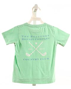 THE BEAUFORT BONNET COMPANY  MINT   PRINTED DESIGN T-SHIRT