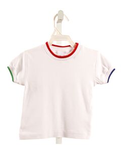 FLORENCE EISEMAN  WHITE    KNIT SS SHIRT