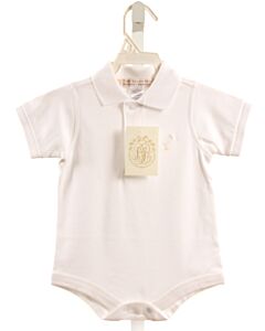 THE BEAUFORT BONNET COMPANY  WHITE    KNIT SS SHIRT