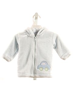 FLORENCE EISEMAN  LT BLUE FLEECE   OUTERWEAR