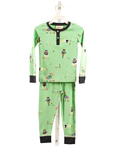 THE BEAUFORT BONNET COMPANY  GREEN  PRINT  LOUNGEWEAR