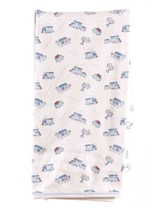 KISSY KISSY  BLUE  PRINT  BLANKET