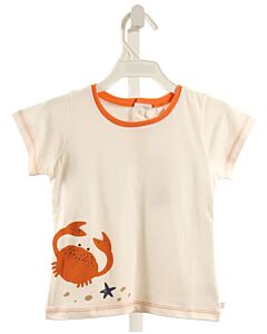 MORI  WHITE KNIT   T-SHIRT