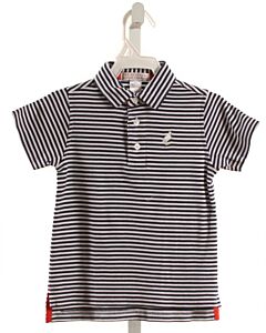 THE BEAUFORT BONNET COMPANY  BLUE    KNIT SS SHIRT