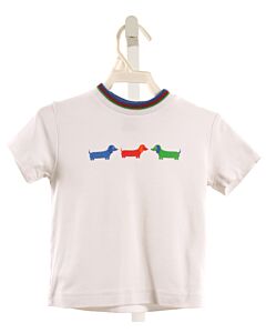 FLORENCE EISEMAN  WHITE   PRINTED DESIGN T-SHIRT
