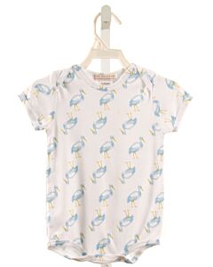 THE BEAUFORT BONNET COMPANY  BLUE  PRINT  KNIT SS SHIRT