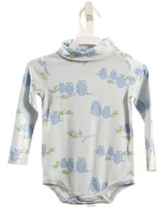 THE BEAUFORT BONNET COMPANY  BLUE  FLORAL  KNIT LS SHIRT