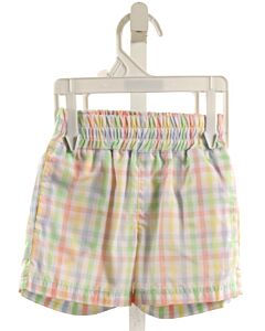J. BAILEY  MULTI-COLOR  PLAID  SHORTS