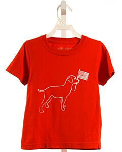 MUSTARD & KETCHUP KIDS  RED   PRINTED DESIGN T-SHIRT