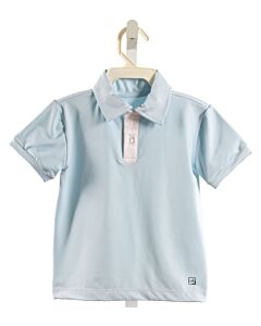 SET BY LULLABY SET  LT BLUE    KNIT SS SHIRT