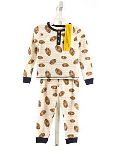 MUD PIE  BROWN  PRINT  LOUNGEWEAR