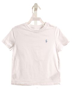 RALPH LAUREN  WHITE    T-SHIRT