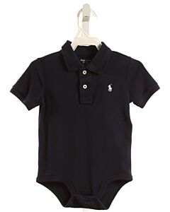 RALPH LAUREN  NAVY    KNIT SS SHIRT