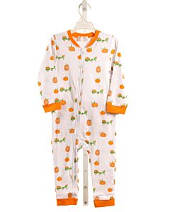 CECIL & LOU ORANGE PRINT LOUNGEWEAR