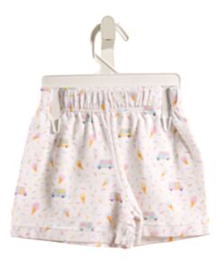 NO TAG WHITE PRINT SHORTS