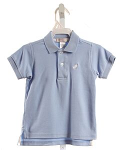 THE BEAUFORT BONNET COMPANY  BLUE    KNIT SS SHIRT