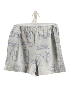 THE BEAUFORT BONNET COMPANY  BLUE   PRINTED DESIGN SHORTS