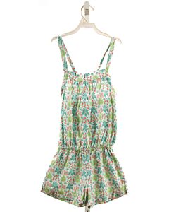 BELLA BLISS  GREEN  FLORAL  ROMPER