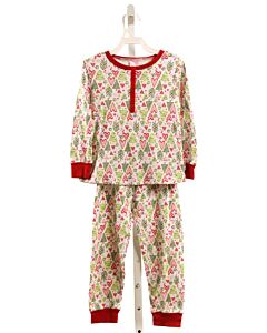 AMERICAN GIRL  RED KNIT  PRINTED DESIGN LOUNGEWEAR
