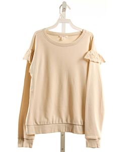 CREWCUTS  IVORY    PULLOVER WITH EYELET TRIM