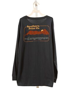 SOUTHERN POINT CO  NAVY   PRINTED DESIGN T-SHIRT