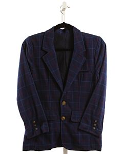 BELLA BLISS  NAVY  PLAID  BLAZER