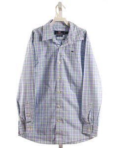 VINEYARD VINES  LT BLUE  PLAID  DRESS SHIRT